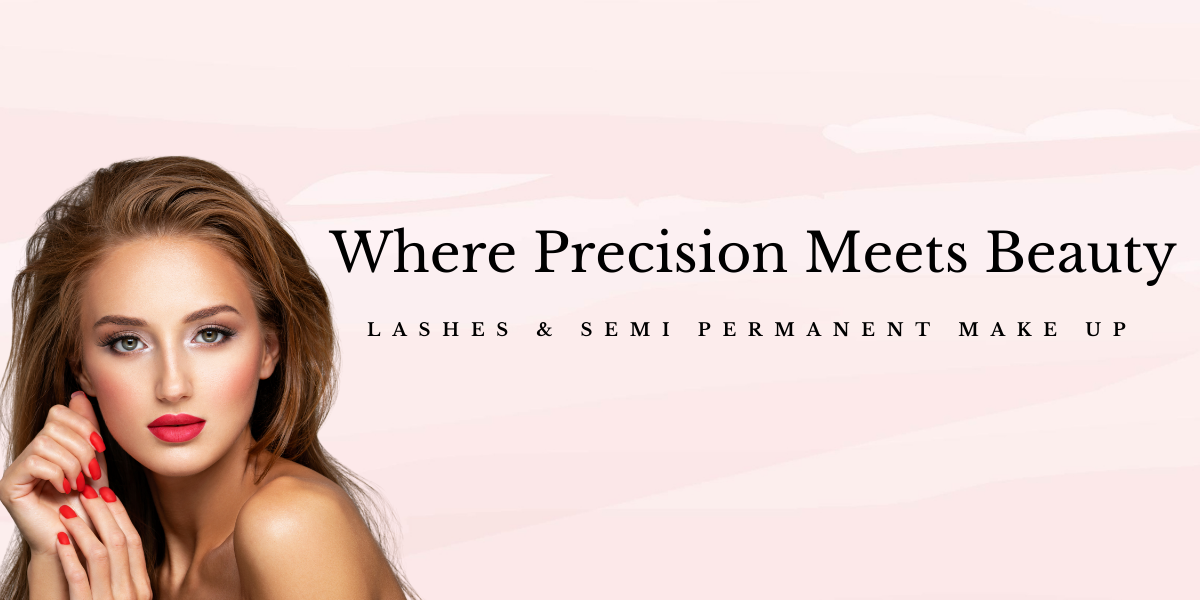 pink and brown simple beauty studio facebook cover